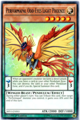 Performapal Odd-Eyes Light Phoenix - SHVI-EN003 - Rare - 1st Edition